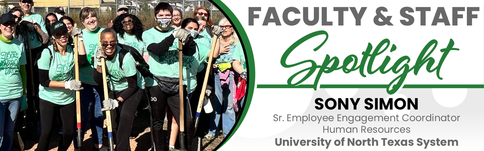Faculty & Staff Spotlight: Sony Simon, UNT System