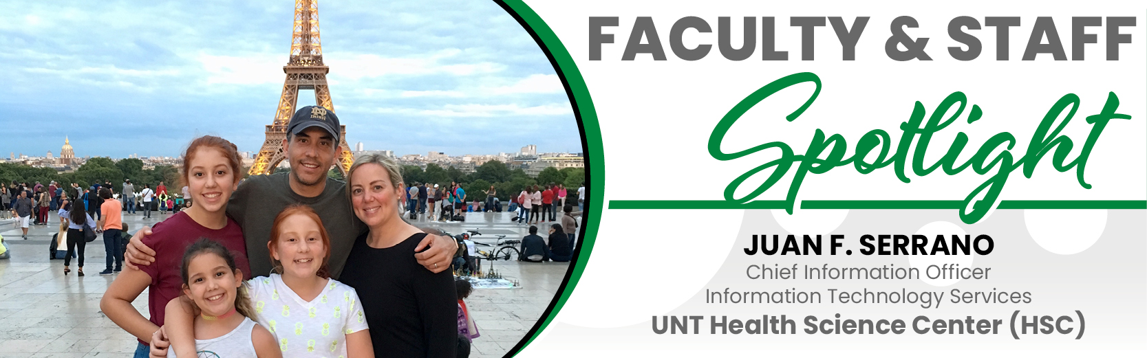 Faculty & Staff Spotlight: Juan F. Serrano Faculty & Staff Spotlight: Juan F. Serrano