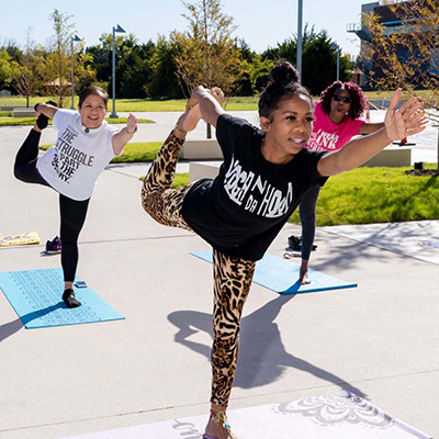 yoga at UNT Dallas